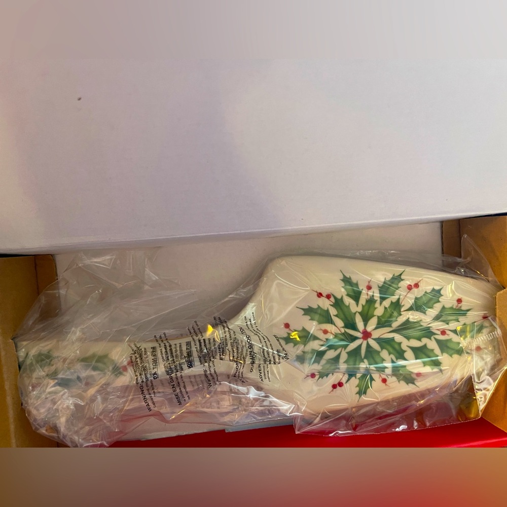 Lenox Holiday Desert Server